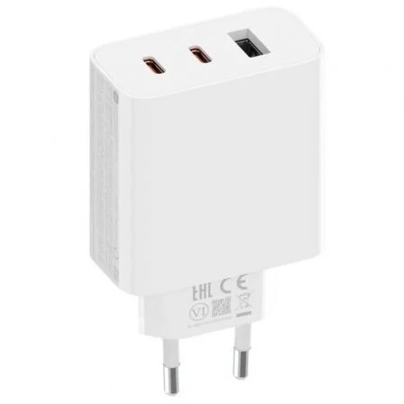 Xiaomi Cargador 67W GaN 2C1A Blanco Xiaomi Cargador 67W GaN 2C1A Blanco